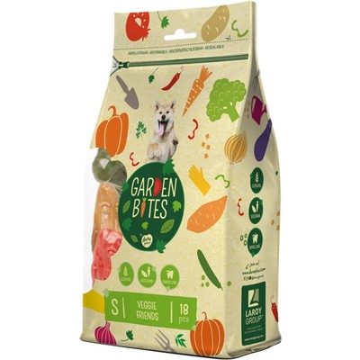 DUVO+ Garden Bites Veggie Friends 6 cm 270 g 18 ks