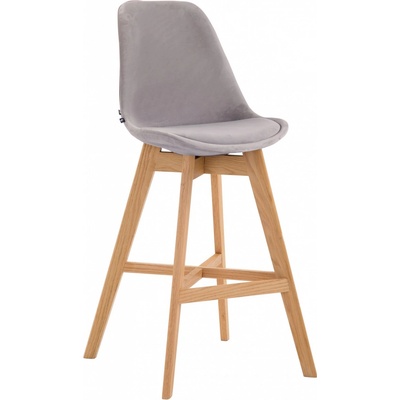 Design-Shop Cannes samet Šedá / natura