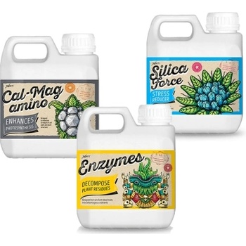 Image 1 of Комплект Xpert Nutrients Обогатители - Enzymes/Silica Force/Cal-Mag amino x 1L