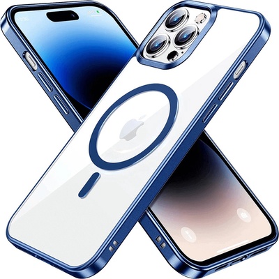 Púzdro SES MagSafe silikonové Apple iPhone 13 mini - tmavo modré