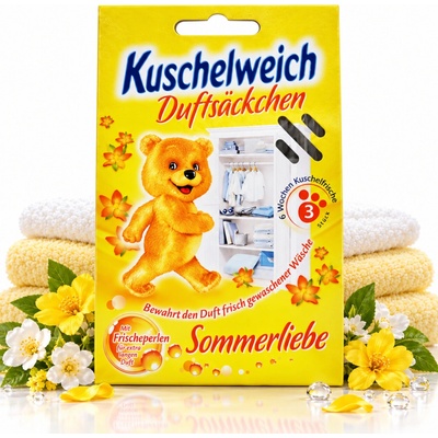Kuschelweich Sommerliebe vonné sáčky do skříně 3 ks – Zboží Mobilmania