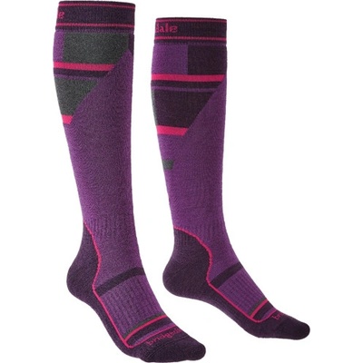 Bridgedale Ski Mountain Junior purple grey