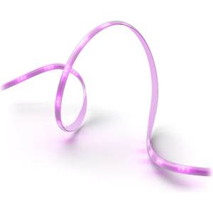 Philips Смарт LED RGBW димируема лента Philips Hue Solo Lightstrip WACA, 10 м, 20W, 1700 lm, IP20, бяла/цветна светлина, 16 млн. цвята (Bluetooth, Zigbee, HomeKit, Google, Alexa, SmartThings) (929003817102)