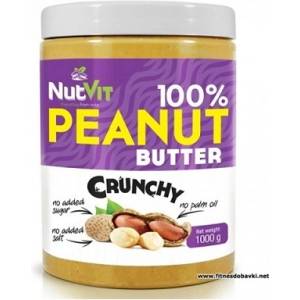 OstroVit NutVit 100% Peanut Butter , 1000 Grams