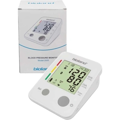 Bioland Digital, Blood Pressure Monitors, Upper Arm, Automatic, Oscillometric, Battery, Unisex (6426390732484)