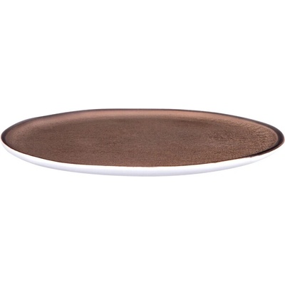 Verlo Eter talíř dezertní pr. 12 cm, bílohnědý