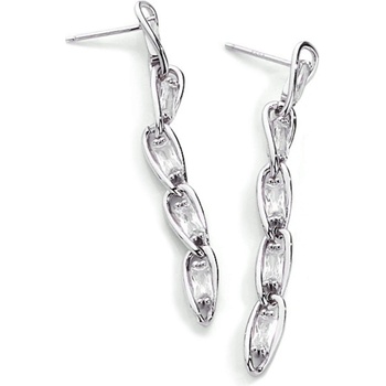 Silenti Jewelry Сребърни обеци "Приветливост