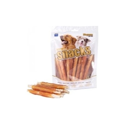 Magnum Dog Food Chicken roll on rawhide stick 250 g