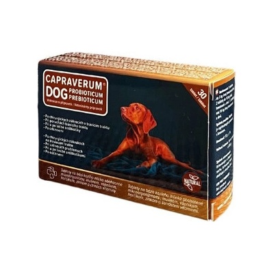 Capraverum Dog probioticum-prebioticum 30 tbl