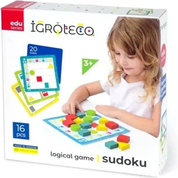 IGROTECO Судоку логическа игра за деца - 16 части (900514)