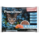 Pawsome! Junior s lososom 4 x 85 g