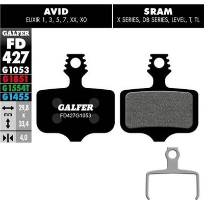Galfer Performance FD427 G1053 Avid/SRAM/Braking/Lewis FD427G1053 /