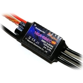 Maytech Maytech FALCON- FP32 Regulátor otáček 160A FP32- FALCON Pro 32bit SBEC
