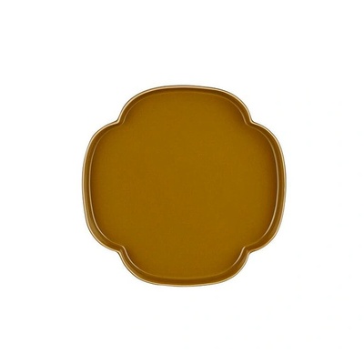 MICA ЧИНИЯ КЕРАМИЧНА firenze Ø21х2.5см ОХРА (1099808)