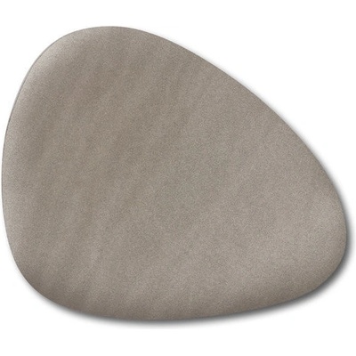 Zeller Prostírání designové hnědé imitace kůže 42x34 cm – Zboží Dáma