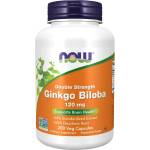 NOW NOW Ginkgo Biloba Double Strength 120mg, 200 Veg Capsules - fitnesdobavki - 56,70 лв