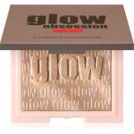 PUPA Milano Glow Obsession компактна озаряваща пудра цвят 100 - Light Gold 6 гр