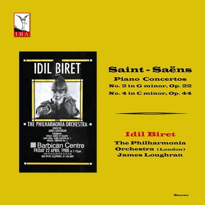 Idil Biret - Saint-Saens: Piano Concertos Nos. 2 & 4 (LP)