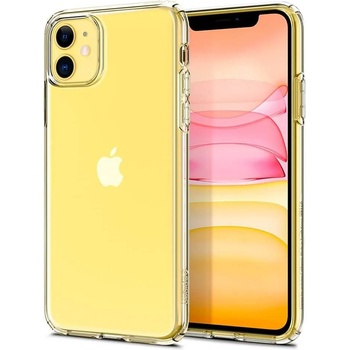 Spigen Liquid Crystal Case - тънък силиконов (TPU) калъф за iPhone 11 (прозрачен)
