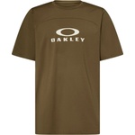 Oakley Фланелка с къс ръкав за колоездене Oakley Free Ride RC S/S Jersey Cycling jersey - Army Green (056-3220-0611)