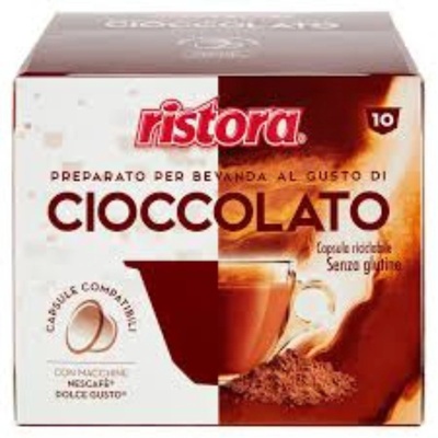 ristora Ристора шоколад капсули 10 бр. дг система