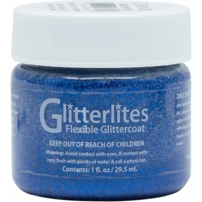 Angelus glitrové barvy na kůži 30 ml Glitter Purple