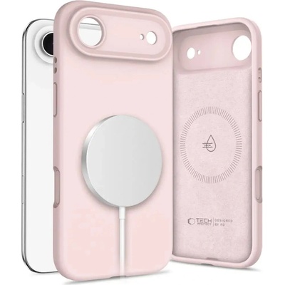 Tech-Protect Силиконов калъф Tech-Protect MagSafe за iPhone 17 Air - розов (5906302330225)