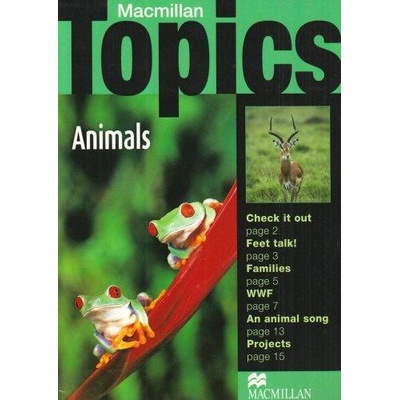 Animals Macmillan Topics Holden Susan