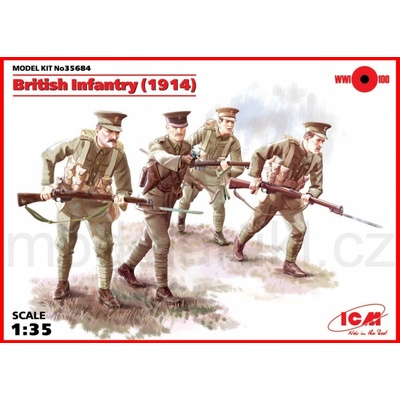 ICM British Infantry 1914 1:35