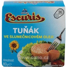 Escuris Tuňák ve slunečnicovém oleji 80 g