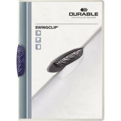 DURABLE Obal s klipom SWINGCLIP tmavomodrý