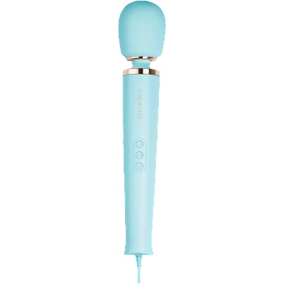 Mr. Steel Powerful Plug-In Vibrating Massager Blue