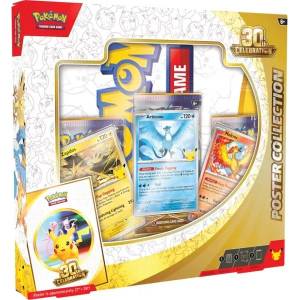 Asmodee ИГРА С КАРТИ ПОКЕМОН: 30-ГОДИШНИНА - Колекция постери (pci10467-101)