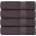 vidaXL Кърпи за баня FROGN 4 бр. Антрацит 100x150 см 360 г/м2 (136690)
