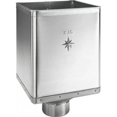 KJG Kotlík zberný Design exzentrický Ø 80 mm pozink