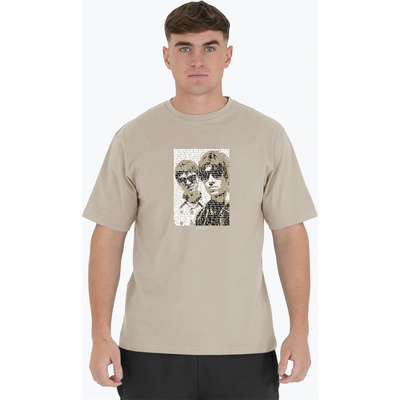 Peaceful Hooligan Тениска Peaceful Hooligan Men's Peaceful Brothers Regular Fit T-Shirt - Stone