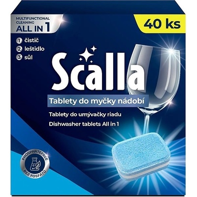 Scalla Tablety do myčky nádobí 40 ks