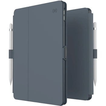 Speck Balance Folio Case - текстилен калъф и поставка за iPad 8 (2020), iPad 7 (2019) (сив)