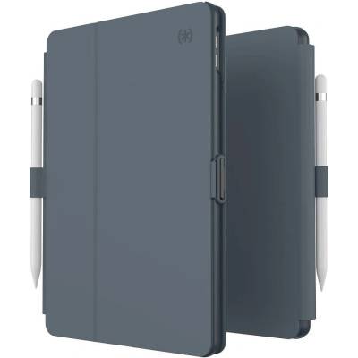 Speck Balance Folio Case - текстилен калъф и поставка за iPad 8 (2020), iPad 7 (2019) (сив)