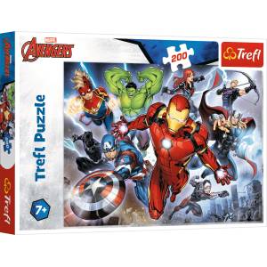Trefl Пъзел Trefl от 200 части - Могъщи отмъстители (13260) - ozone