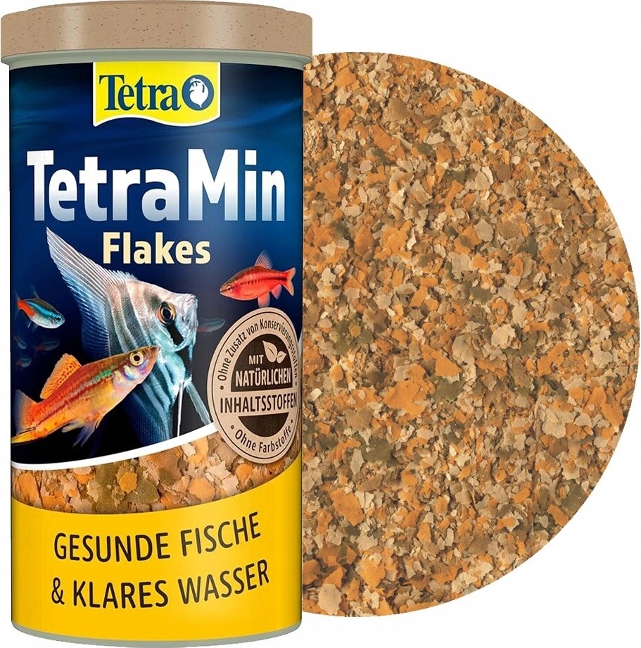 Tohle je absolutní vítěz srovnávacího testu - produkt Tetra Min 1 l