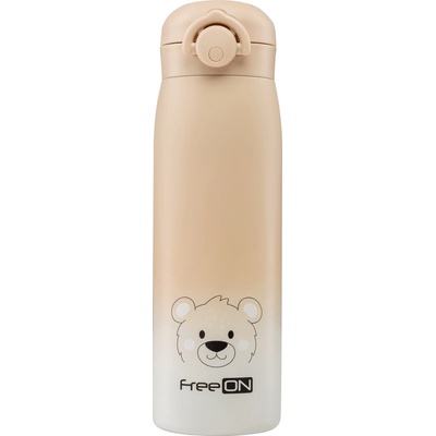 FreeON Termoska nerezová béžová 480 ml