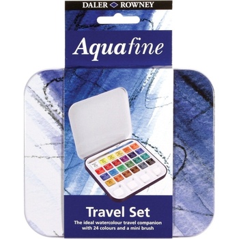 Daler-Rowney Aquafine Metal Комплект акварелни бои 24 бр (131900924)