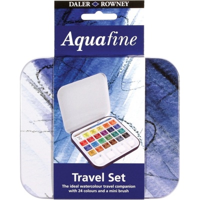 Daler-Rowney Aquafine Metal Комплект акварелни бои 24 бр (131900924)