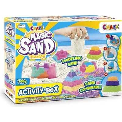 CRAZE Творчески комплект Craze - Кинетичен пясък, 700 g (C32343)