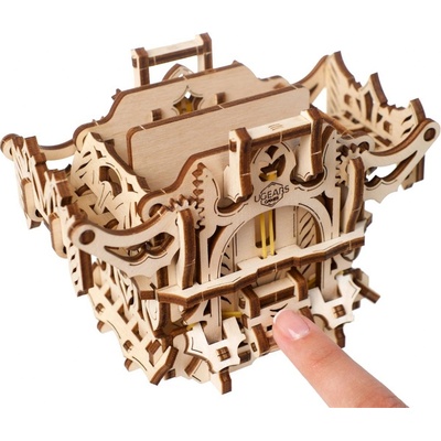 Ugears 3D puzzle Karetní box 65 ks