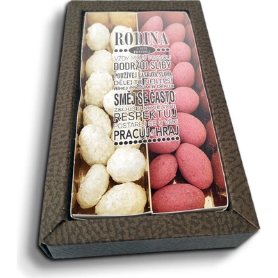Sablio Mandle v čokoládě Rodina 3 2 x 80 g