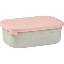 BEABA ® nerezová krabička na oběd velvet grey/ dusty pink