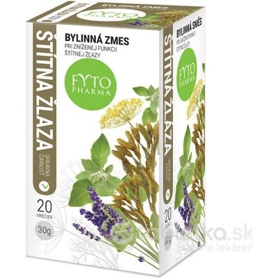 FYTO Bylinná zmes ŠTÍTNA ŽĽAZA 20 x 1,5 g