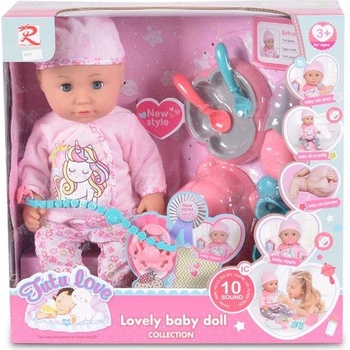 Moni Кукла 36см пишкаща с аксесоари 8631 (3800146266042)